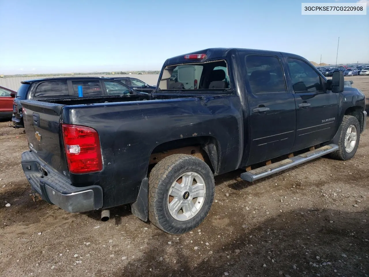 3GCPKSE77CG220908 2012 Chevrolet Silverado K1500 Lt