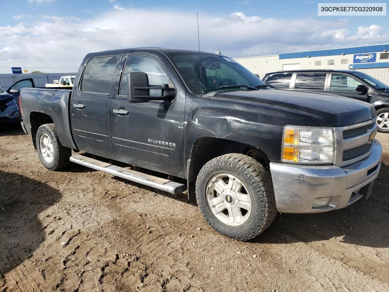 3GCPKSE77CG220908 2012 Chevrolet Silverado K1500 Lt