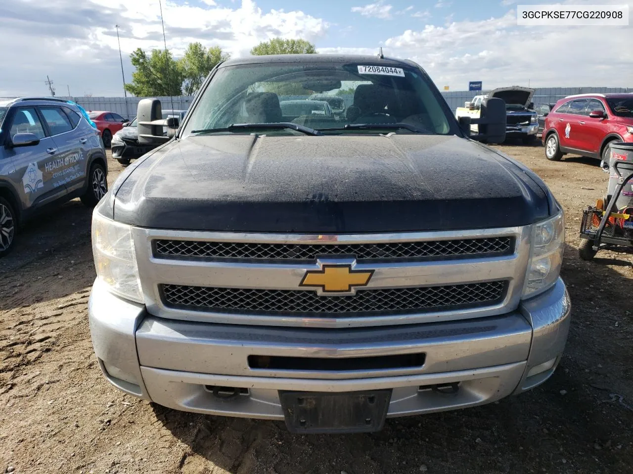 2012 Chevrolet Silverado K1500 Lt VIN: 3GCPKSE77CG220908 Lot: 72084044