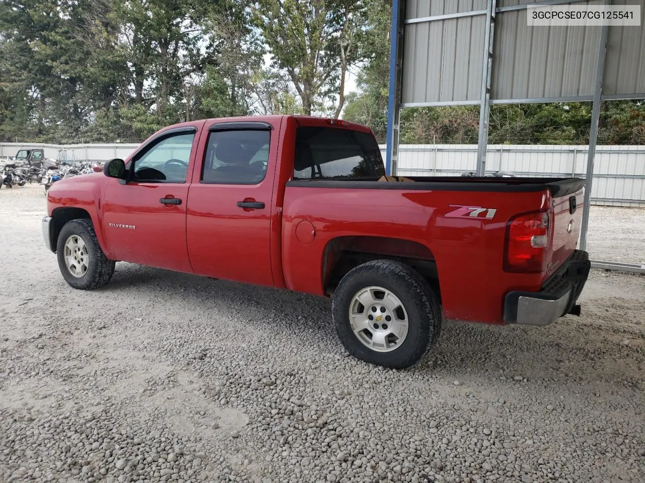 3GCPCSE07CG125541 2012 Chevrolet Silverado C1500 Lt