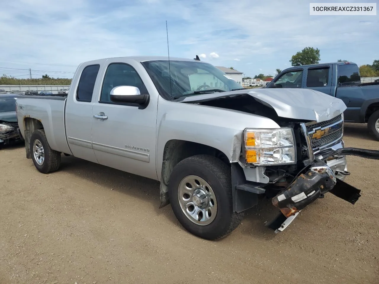 2012 Chevrolet Silverado K1500 Ls VIN: 1GCRKREAXCZ331367 Lot: 72149644