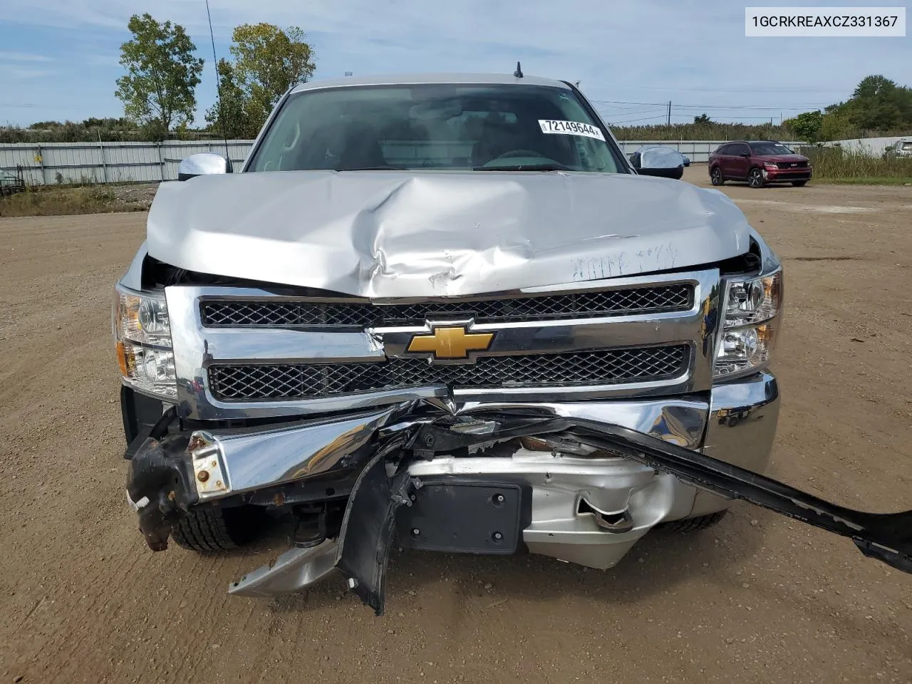 1GCRKREAXCZ331367 2012 Chevrolet Silverado K1500 Ls