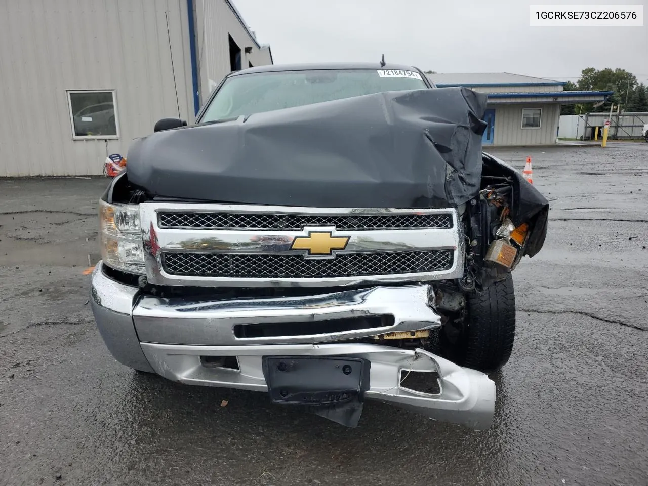 2012 Chevrolet Silverado K1500 Lt VIN: 1GCRKSE73CZ206576 Lot: 72184794