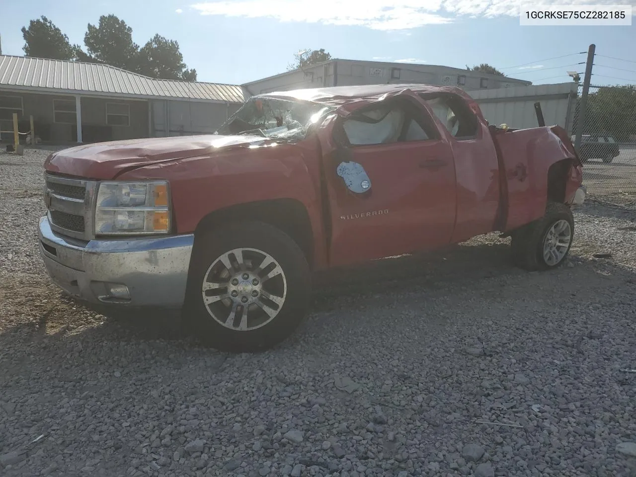 2012 Chevrolet Silverado K1500 Lt VIN: 1GCRKSE75CZ282185 Lot: 72322434