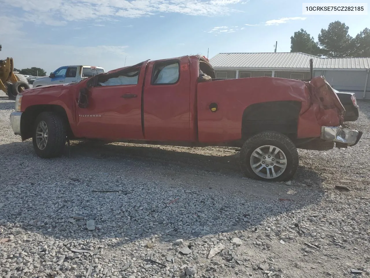 2012 Chevrolet Silverado K1500 Lt VIN: 1GCRKSE75CZ282185 Lot: 72322434