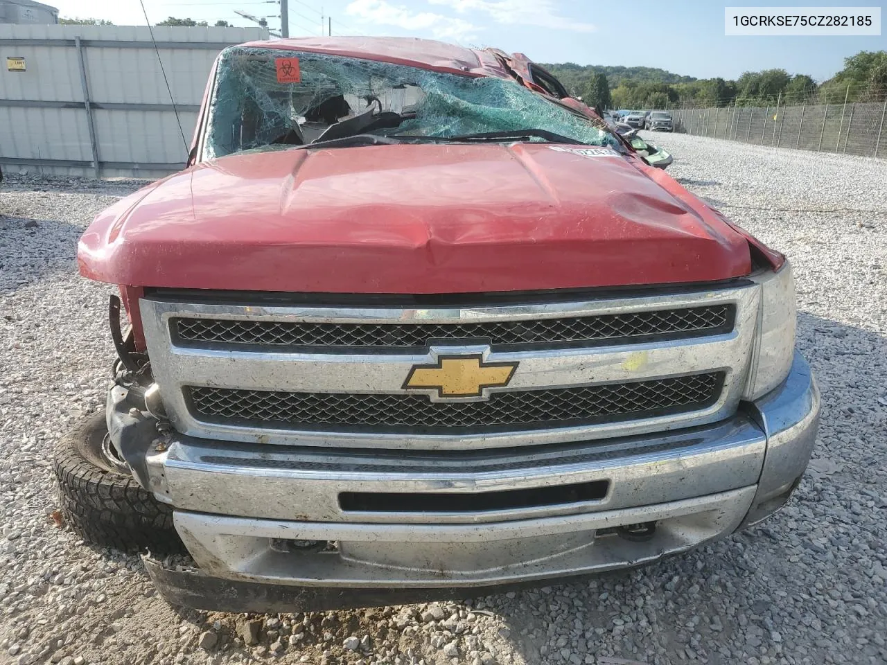 2012 Chevrolet Silverado K1500 Lt VIN: 1GCRKSE75CZ282185 Lot: 72322434