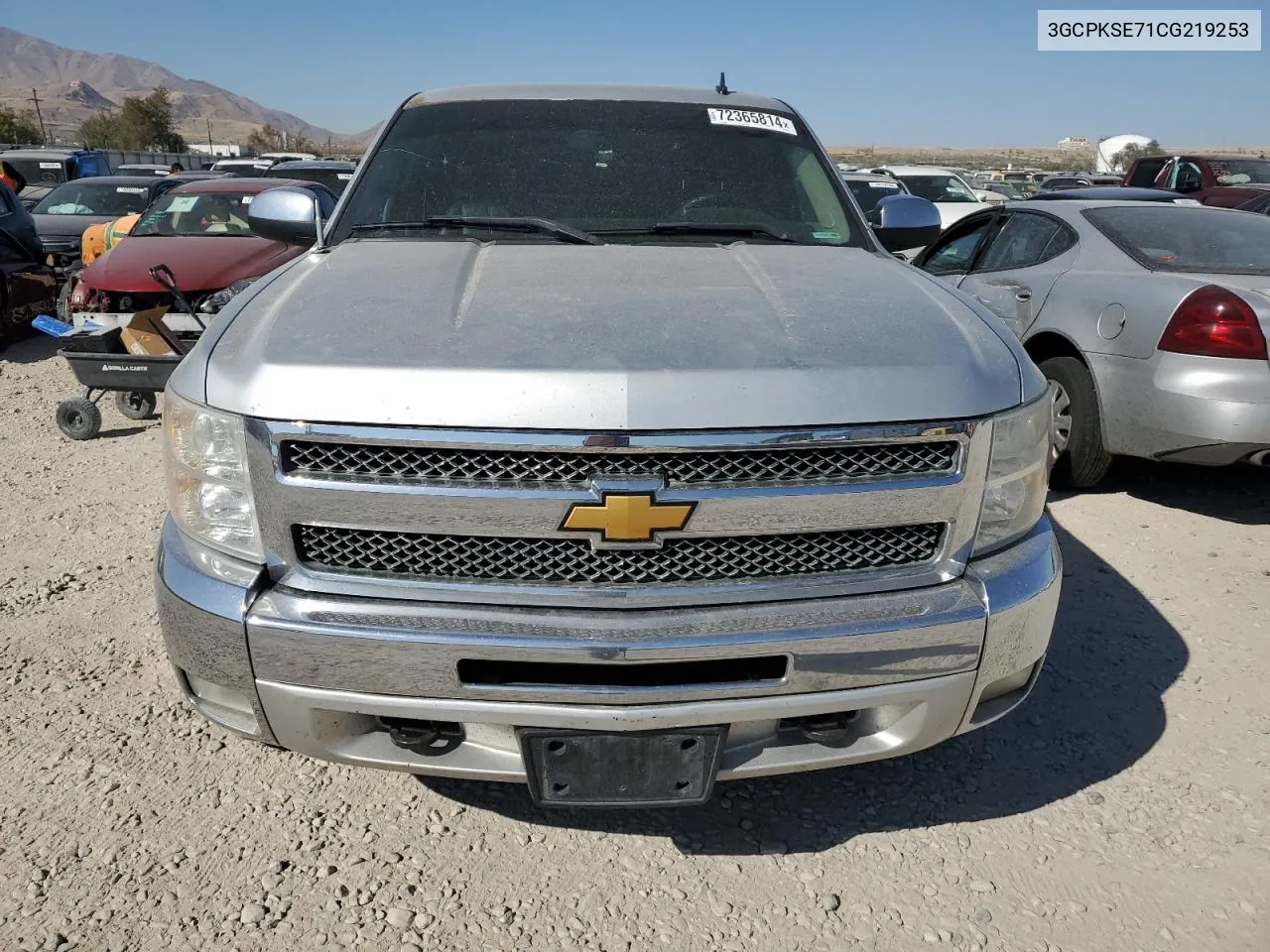 3GCPKSE71CG219253 2012 Chevrolet Silverado K1500 Lt