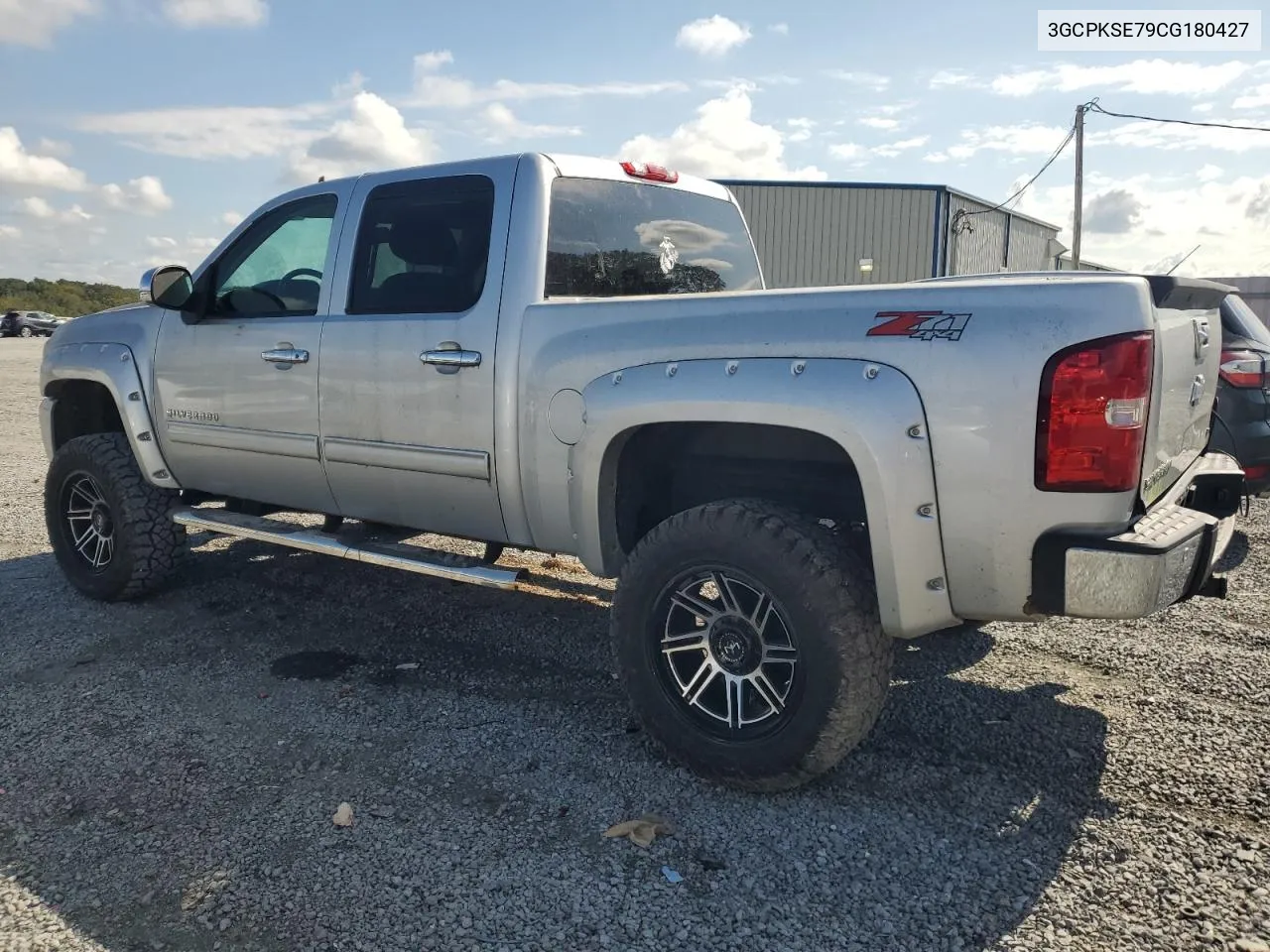 2012 Chevrolet Silverado K1500 Lt VIN: 3GCPKSE79CG180427 Lot: 72447244