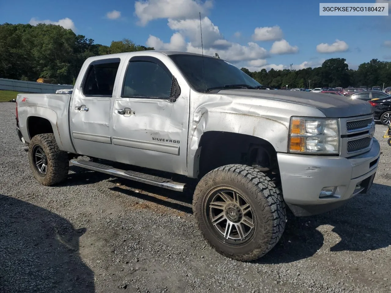 2012 Chevrolet Silverado K1500 Lt VIN: 3GCPKSE79CG180427 Lot: 72447244