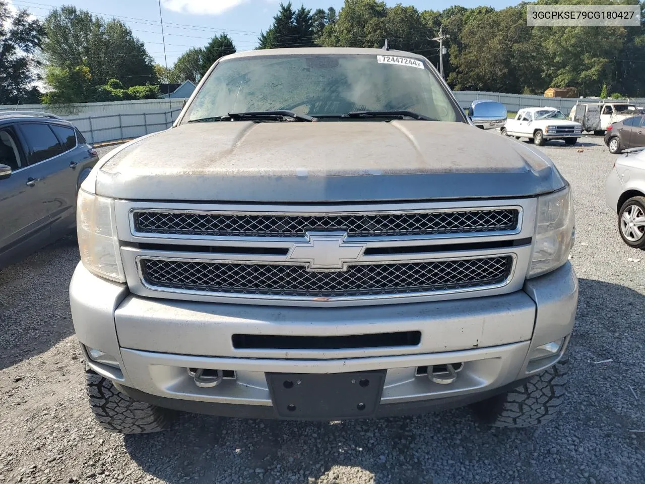 2012 Chevrolet Silverado K1500 Lt VIN: 3GCPKSE79CG180427 Lot: 72447244