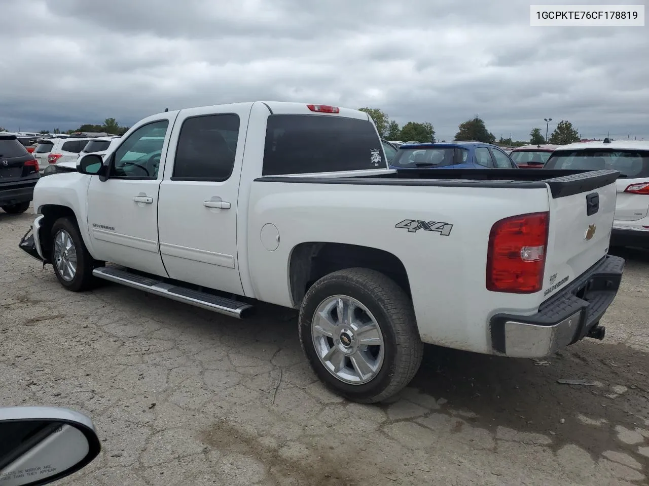 2012 Chevrolet Silverado K1500 Ltz VIN: 1GCPKTE76CF178819 Lot: 72450244