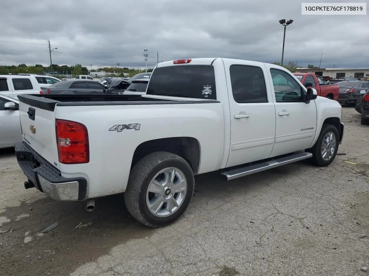 2012 Chevrolet Silverado K1500 Ltz VIN: 1GCPKTE76CF178819 Lot: 72450244