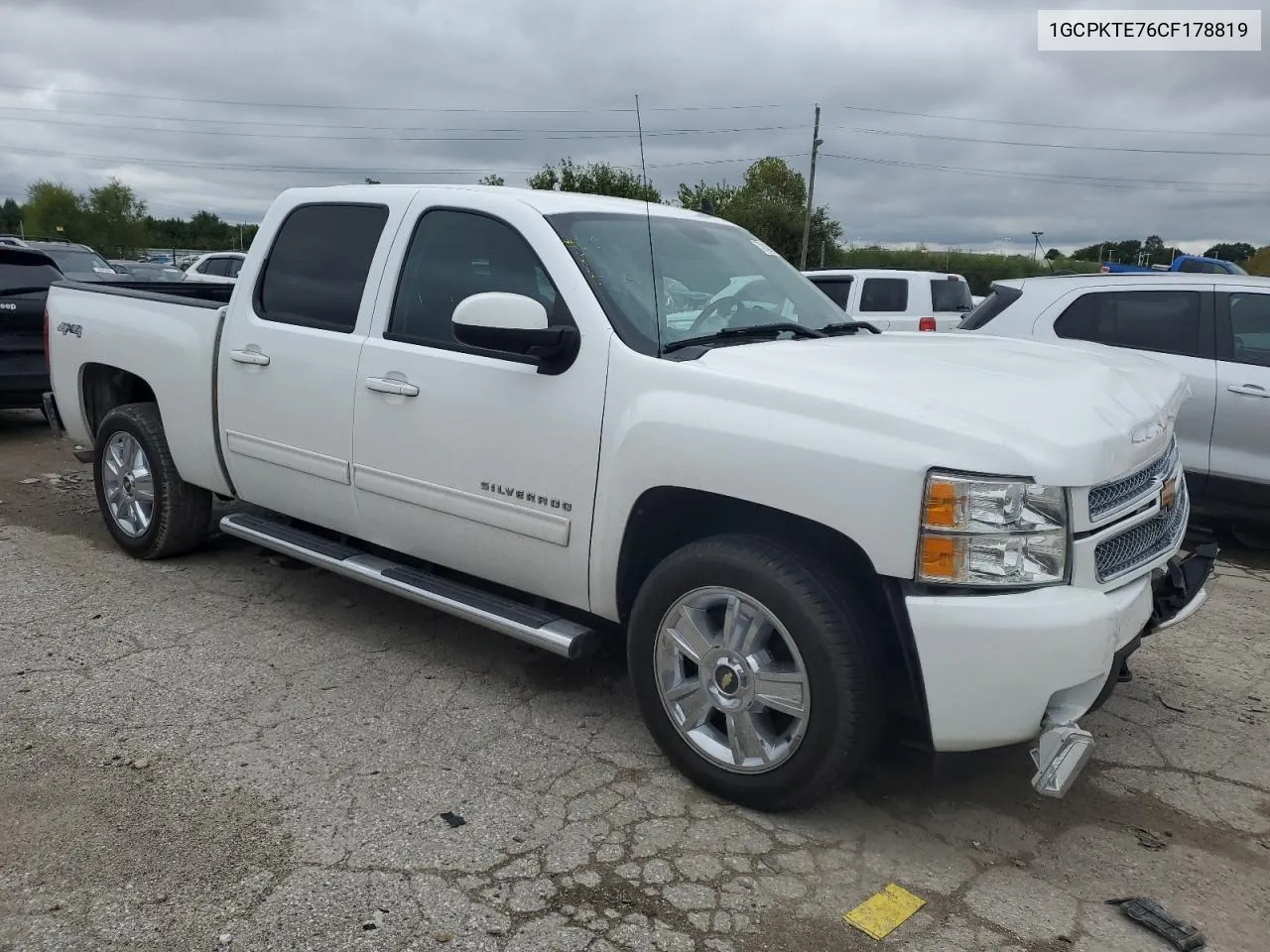 2012 Chevrolet Silverado K1500 Ltz VIN: 1GCPKTE76CF178819 Lot: 72450244