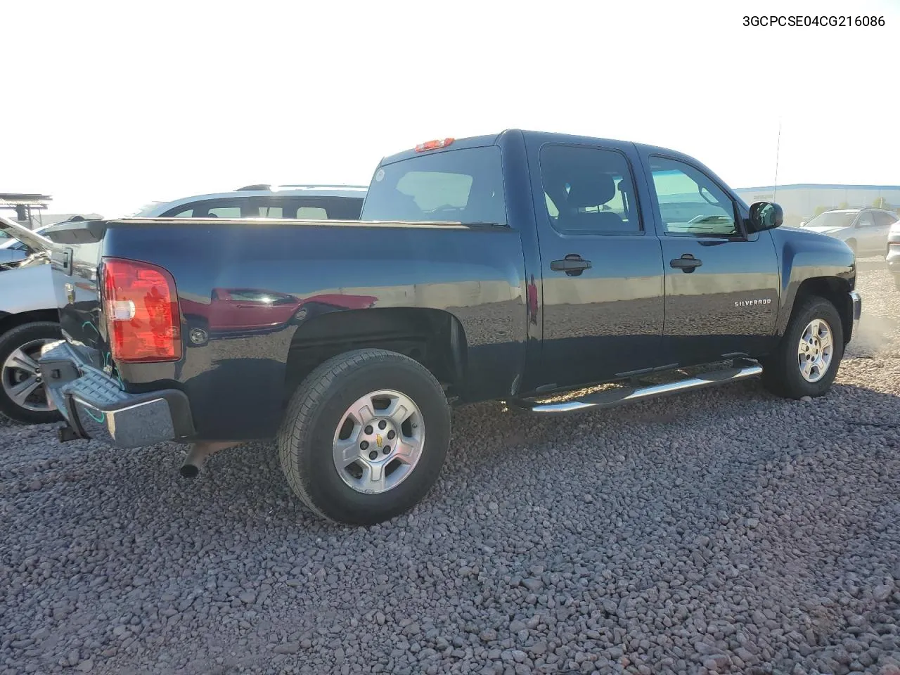 2012 Chevrolet Silverado C1500 Lt VIN: 3GCPCSE04CG216086 Lot: 72472944