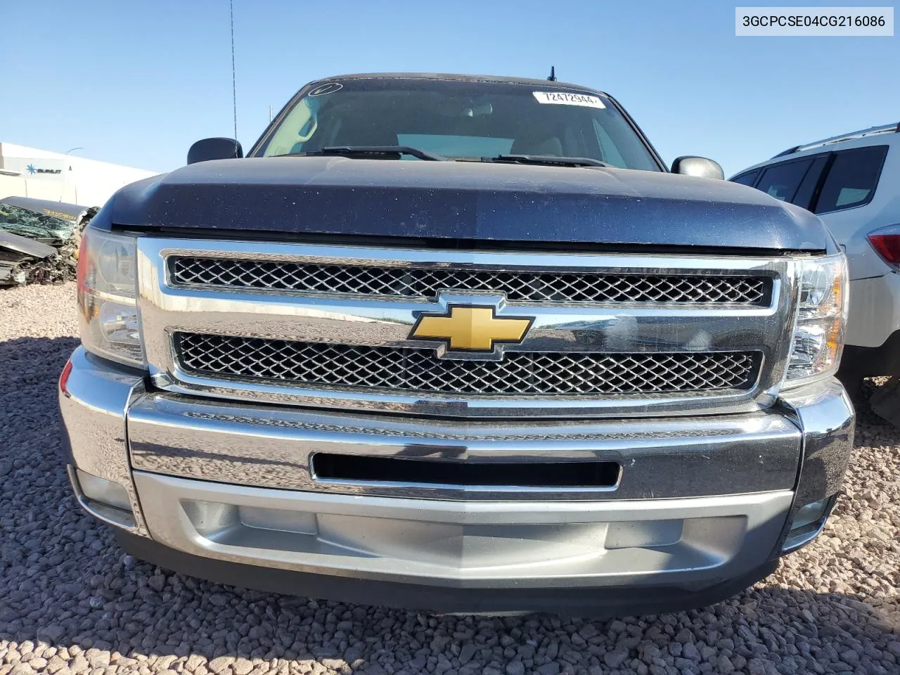 3GCPCSE04CG216086 2012 Chevrolet Silverado C1500 Lt