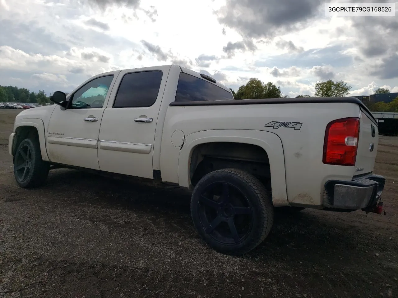 2012 Chevrolet Silverado K1500 Ltz VIN: 3GCPKTE79CG168526 Lot: 72709394