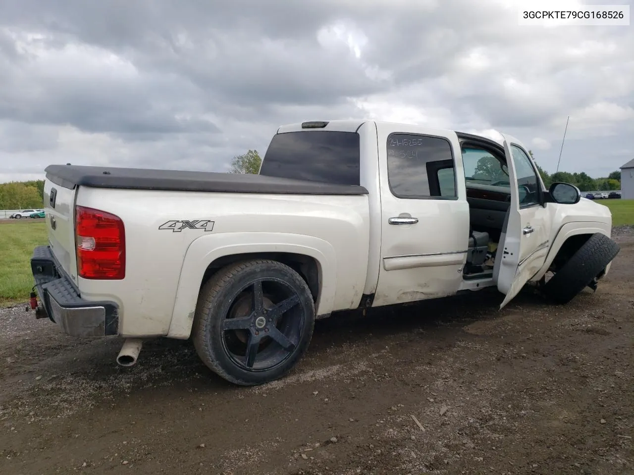 2012 Chevrolet Silverado K1500 Ltz VIN: 3GCPKTE79CG168526 Lot: 72709394