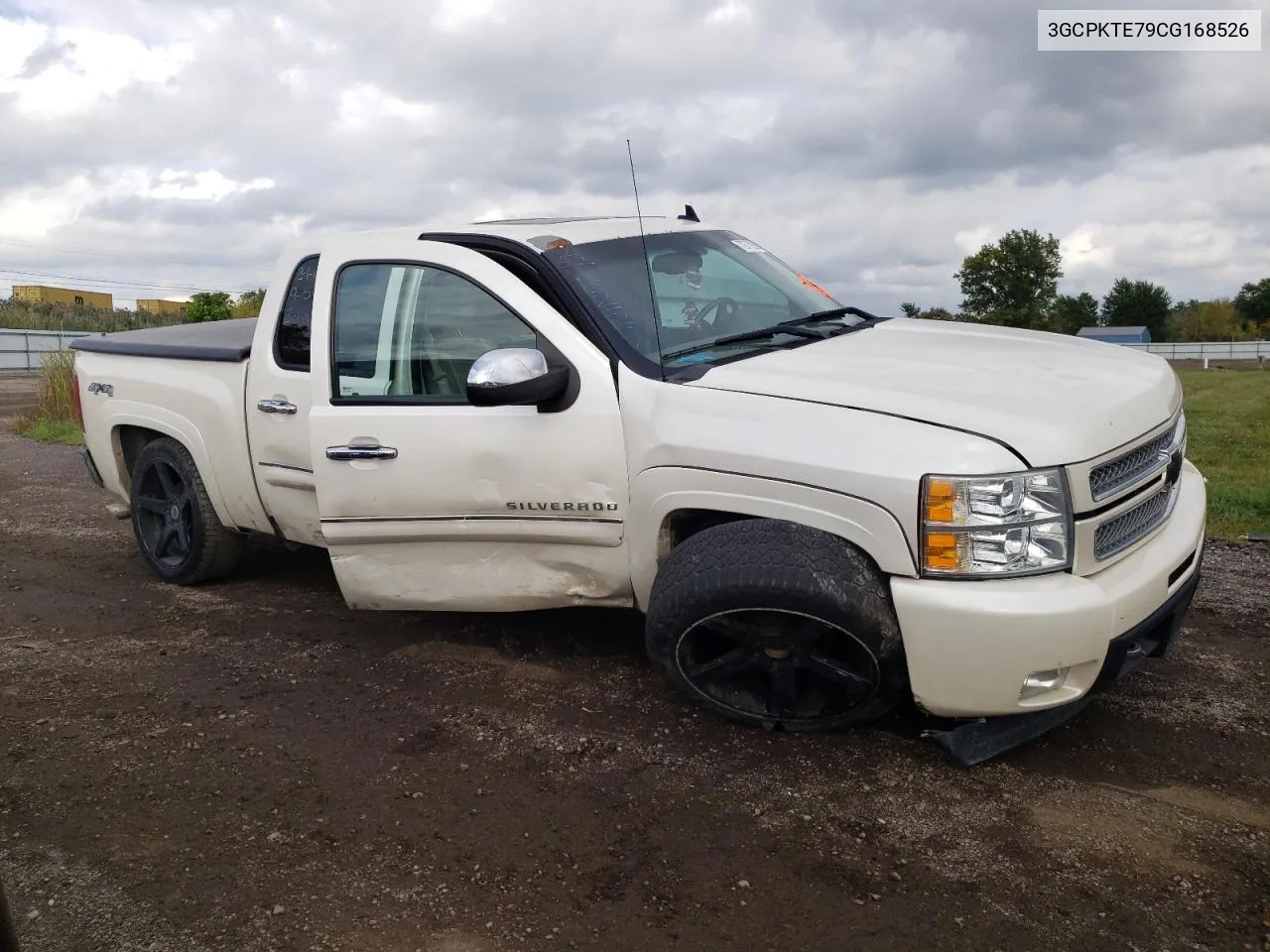 2012 Chevrolet Silverado K1500 Ltz VIN: 3GCPKTE79CG168526 Lot: 72709394