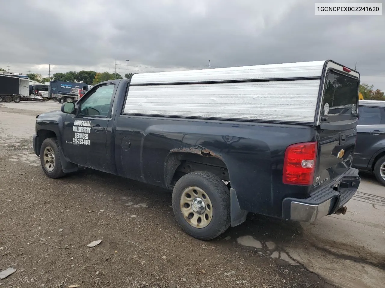 2012 Chevrolet Silverado C1500 VIN: 1GCNCPEX0CZ241620 Lot: 72715634