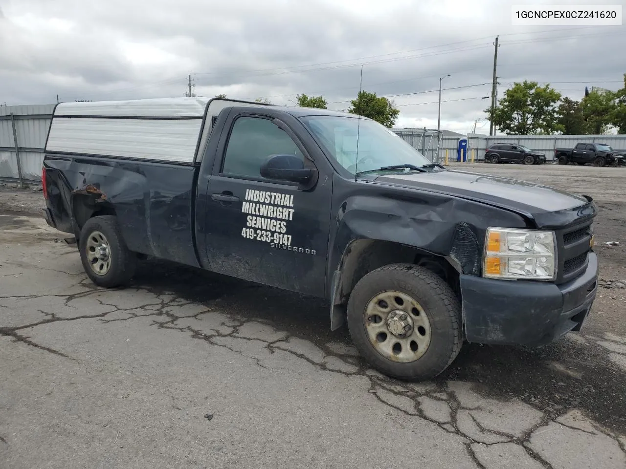 2012 Chevrolet Silverado C1500 VIN: 1GCNCPEX0CZ241620 Lot: 72715634