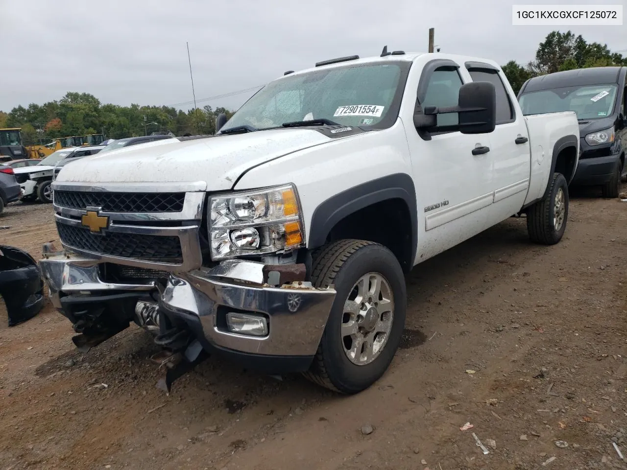 2012 Chevrolet Silverado K2500 Heavy Duty Lt VIN: 1GC1KXCGXCF125072 Lot: 72901554