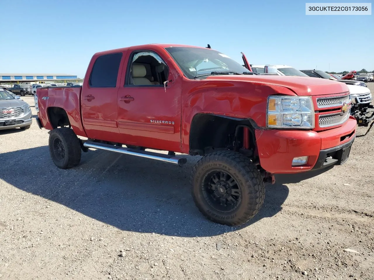 2012 Chevrolet Silverado K1500 Ltz VIN: 3GCUKTE22CG173056 Lot: 73003924