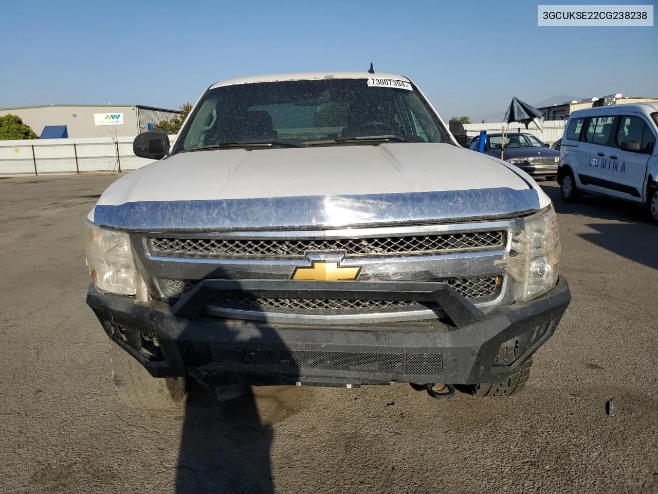 2012 Chevrolet Silverado K1500 Lt VIN: 3GCUKSE22CG238238 Lot: 73007394