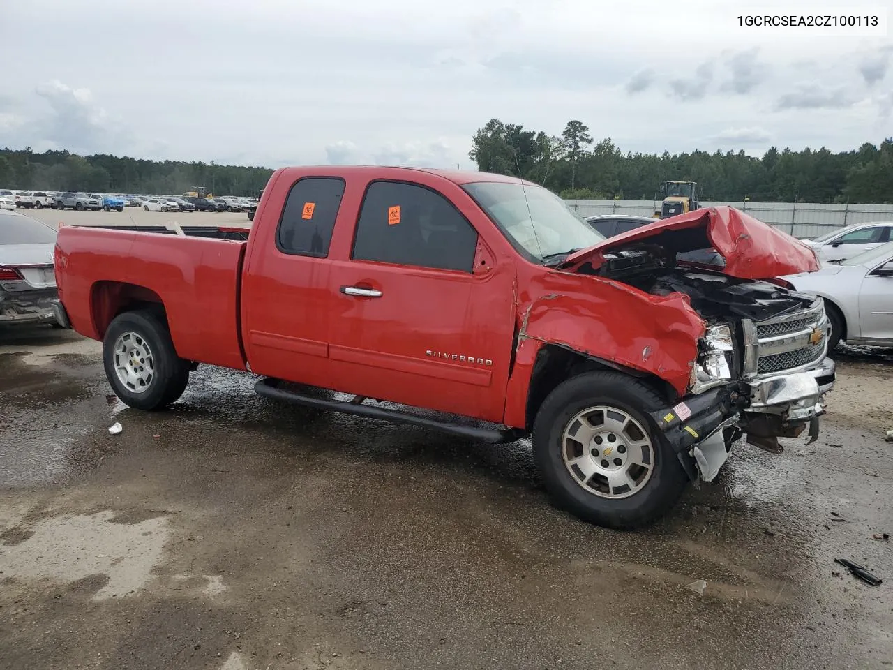 2012 Chevrolet Silverado C1500 Lt VIN: 1GCRCSEA2CZ100113 Lot: 73172614