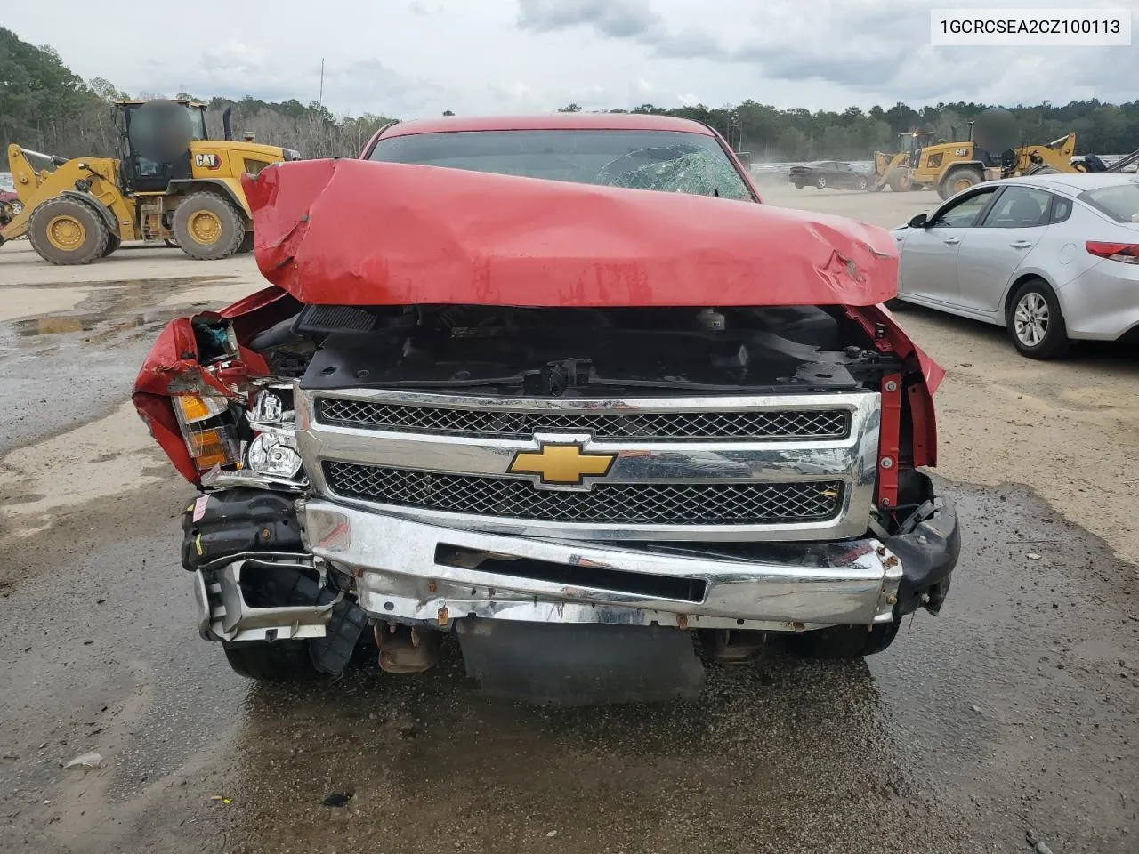 2012 Chevrolet Silverado C1500 Lt VIN: 1GCRCSEA2CZ100113 Lot: 73172614