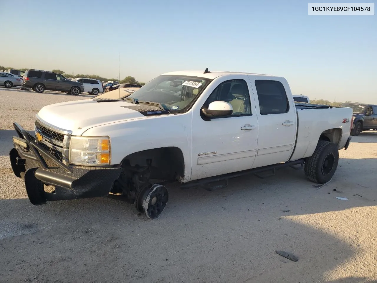 2012 Chevrolet Silverado K2500 Heavy Duty Ltz VIN: 1GC1KYE89CF104578 Lot: 73313394