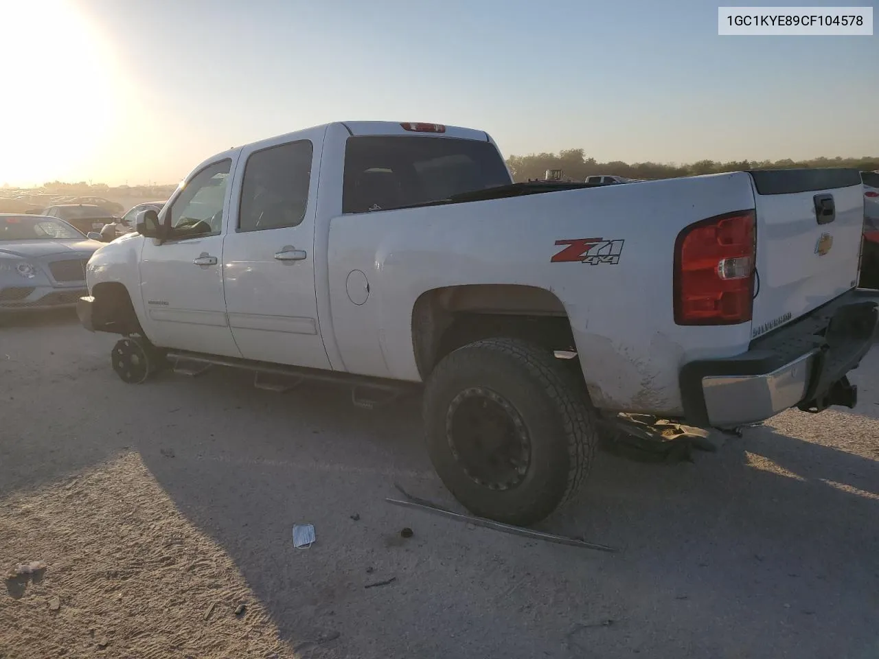 2012 Chevrolet Silverado K2500 Heavy Duty Ltz VIN: 1GC1KYE89CF104578 Lot: 73313394