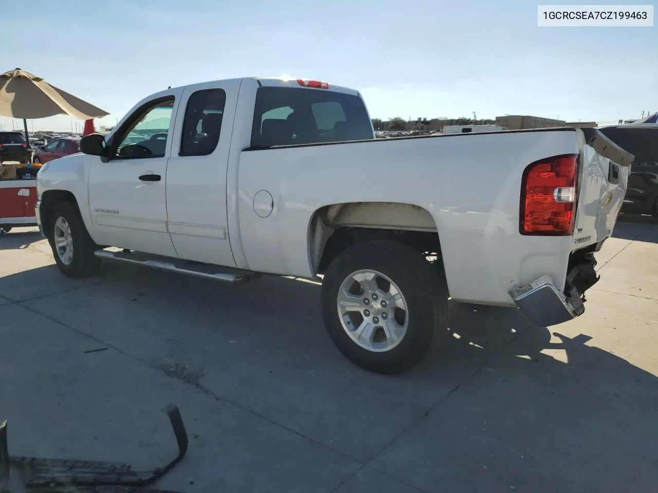 2012 Chevrolet Silverado C1500 Lt VIN: 1GCRCSEA7CZ199463 Lot: 73403774