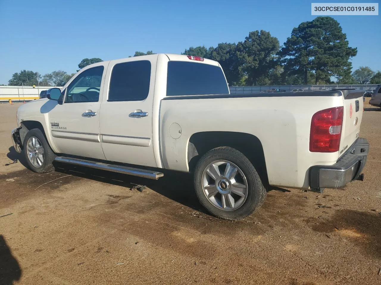 2012 Chevrolet Silverado C1500 Lt VIN: 3GCPCSE01CG191485 Lot: 73501944