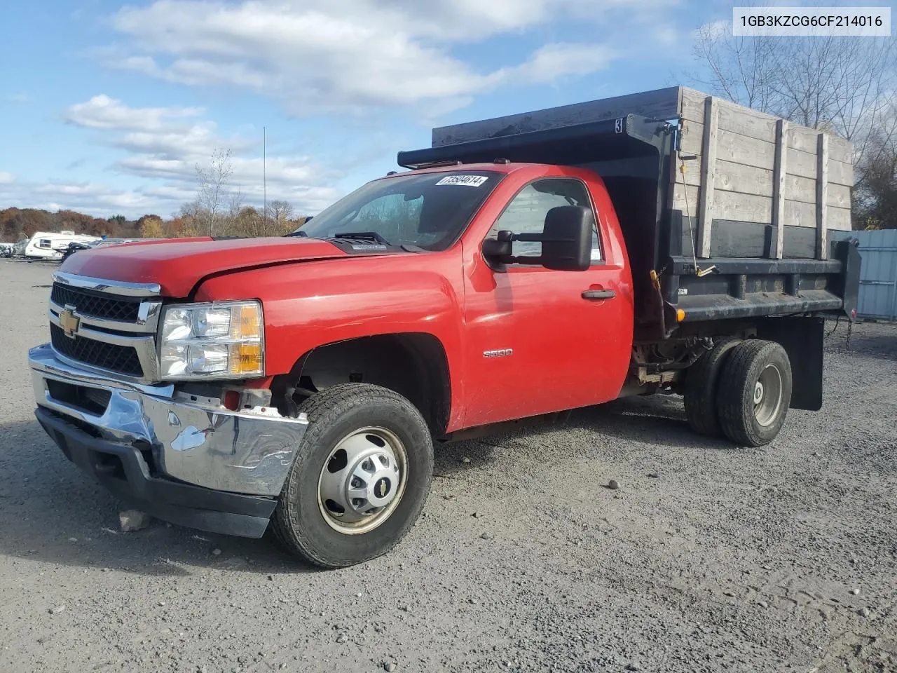 1GB3KZCG6CF214016 2012 Chevrolet Silverado K3500