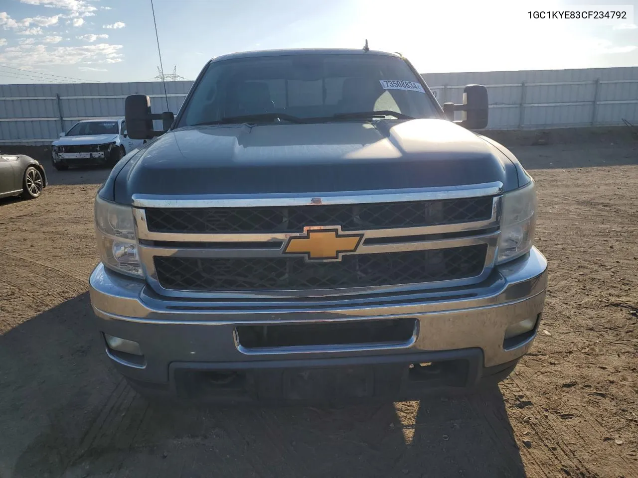 2012 Chevrolet Silverado K2500 Heavy Duty Ltz VIN: 1GC1KYE83CF234792 Lot: 73508834