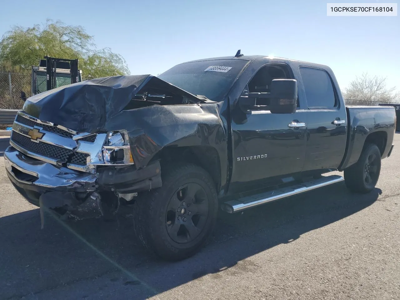 2012 Chevrolet Silverado K1500 Lt VIN: 1GCPKSE70CF168104 Lot: 73669444