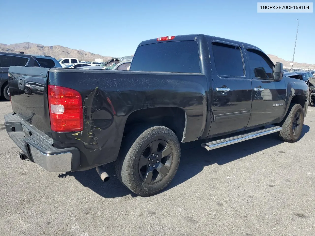 2012 Chevrolet Silverado K1500 Lt VIN: 1GCPKSE70CF168104 Lot: 73669444