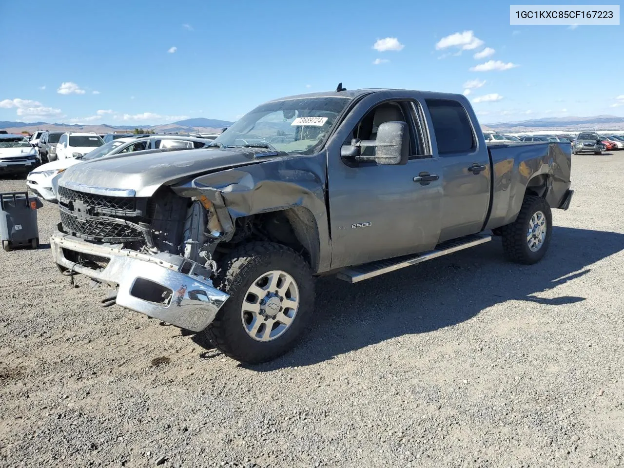 2012 Chevrolet Silverado K2500 Heavy Duty Lt VIN: 1GC1KXC85CF167223 Lot: 73689724