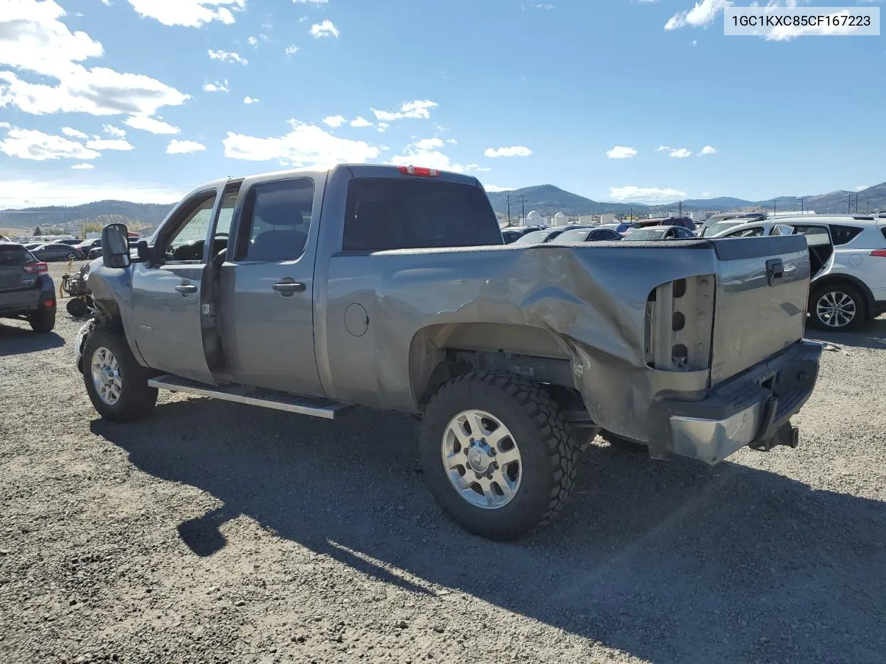 2012 Chevrolet Silverado K2500 Heavy Duty Lt VIN: 1GC1KXC85CF167223 Lot: 73689724