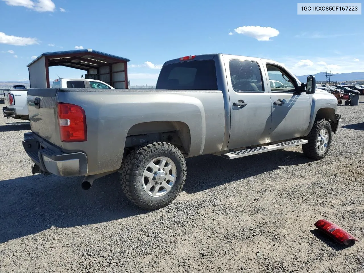 2012 Chevrolet Silverado K2500 Heavy Duty Lt VIN: 1GC1KXC85CF167223 Lot: 73689724