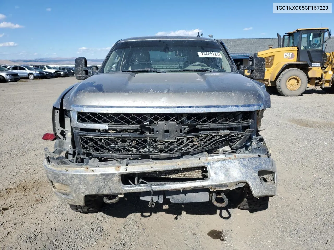 2012 Chevrolet Silverado K2500 Heavy Duty Lt VIN: 1GC1KXC85CF167223 Lot: 73689724