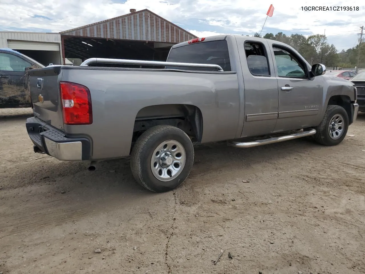 1GCRCREA1CZ193618 2012 Chevrolet Silverado C1500 Ls