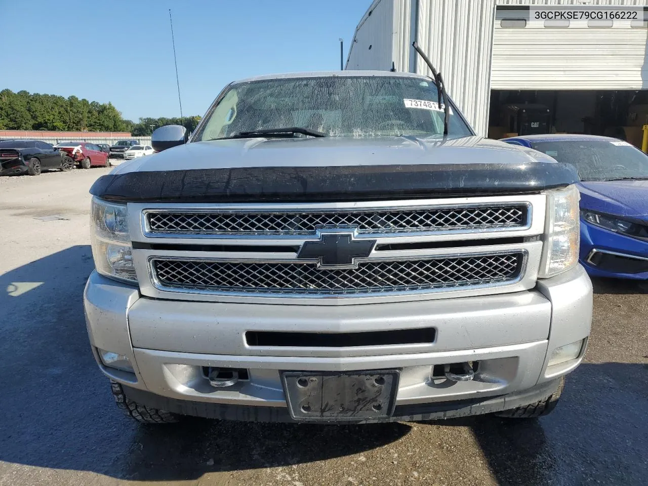 2012 Chevrolet Silverado K1500 Lt VIN: 3GCPKSE79CG166222 Lot: 73748174