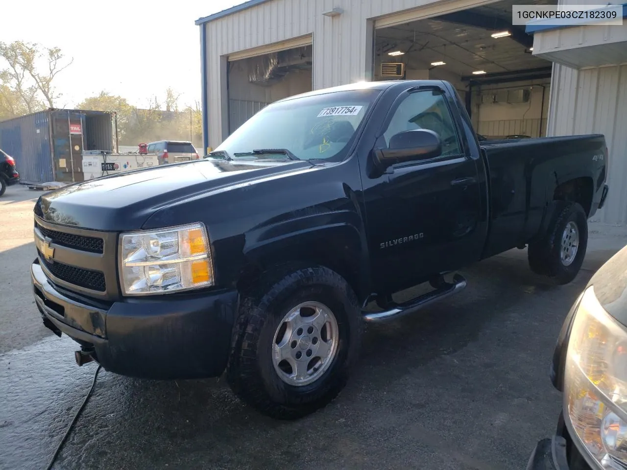 2012 Chevrolet Silverado K1500 VIN: 1GCNKPE03CZ182309 Lot: 73917754