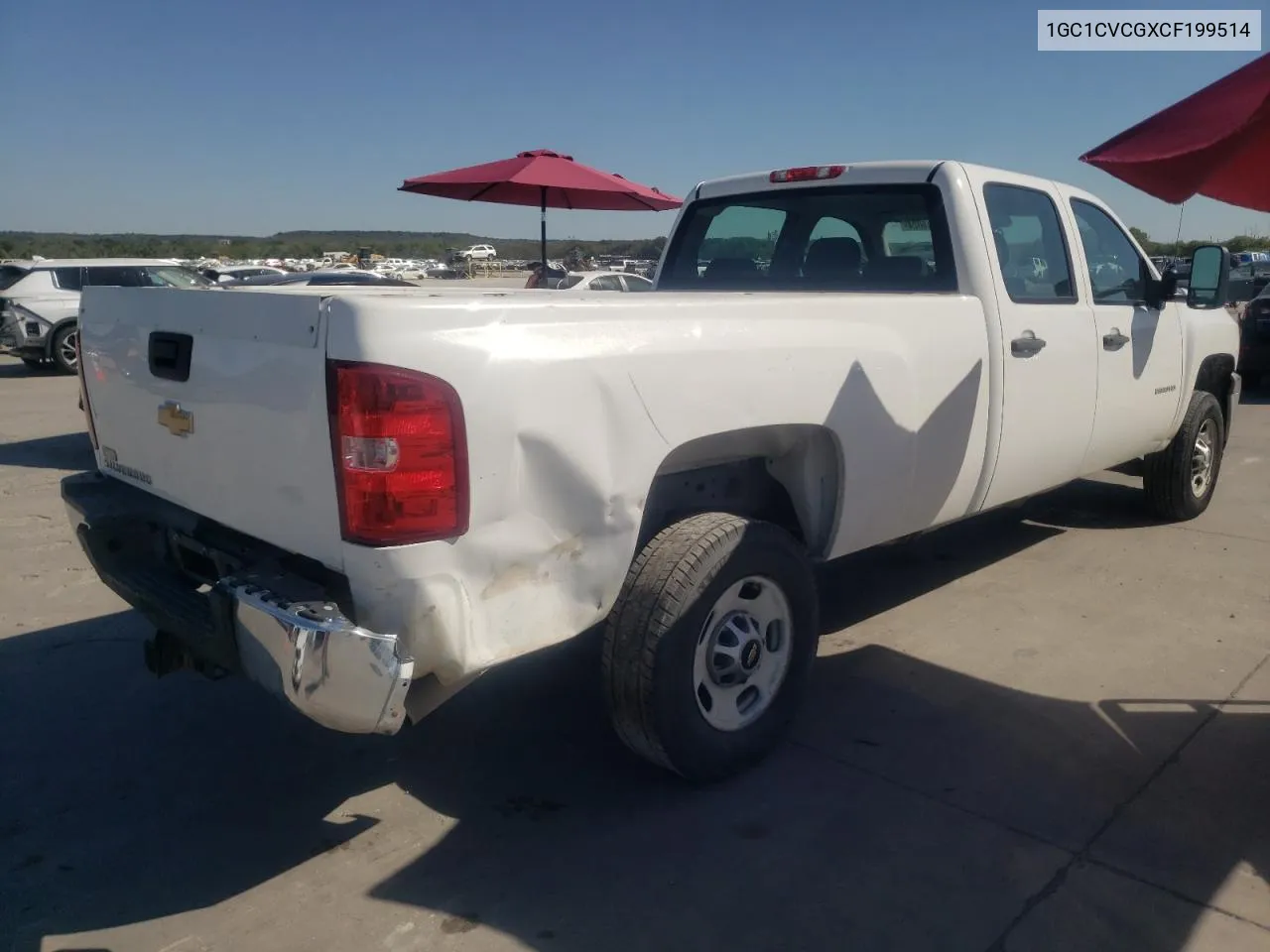 2012 Chevrolet Silverado C2500 Heavy Duty VIN: 1GC1CVCGXCF199514 Lot: 74016024