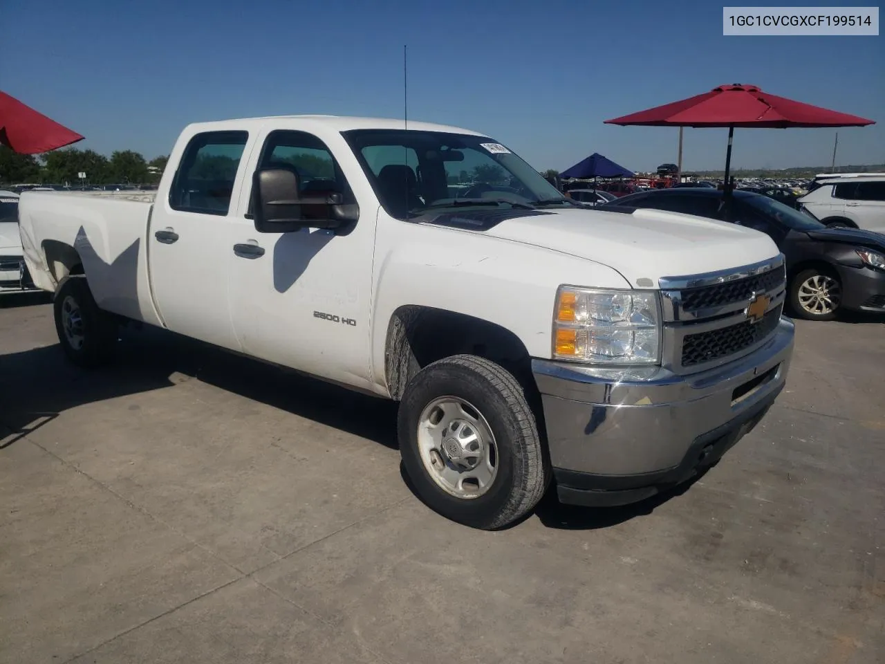 2012 Chevrolet Silverado C2500 Heavy Duty VIN: 1GC1CVCGXCF199514 Lot: 74016024