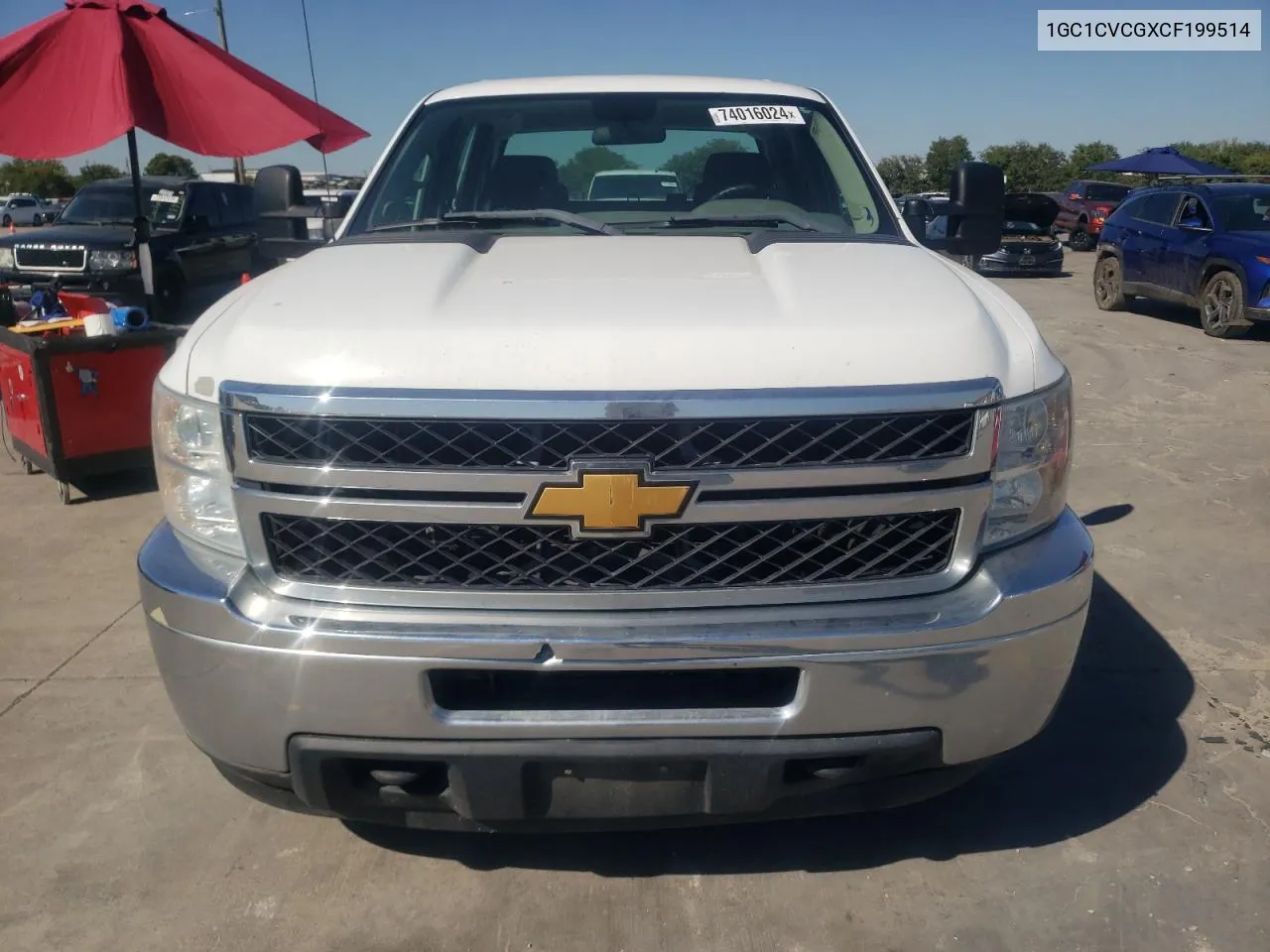 2012 Chevrolet Silverado C2500 Heavy Duty VIN: 1GC1CVCGXCF199514 Lot: 74016024