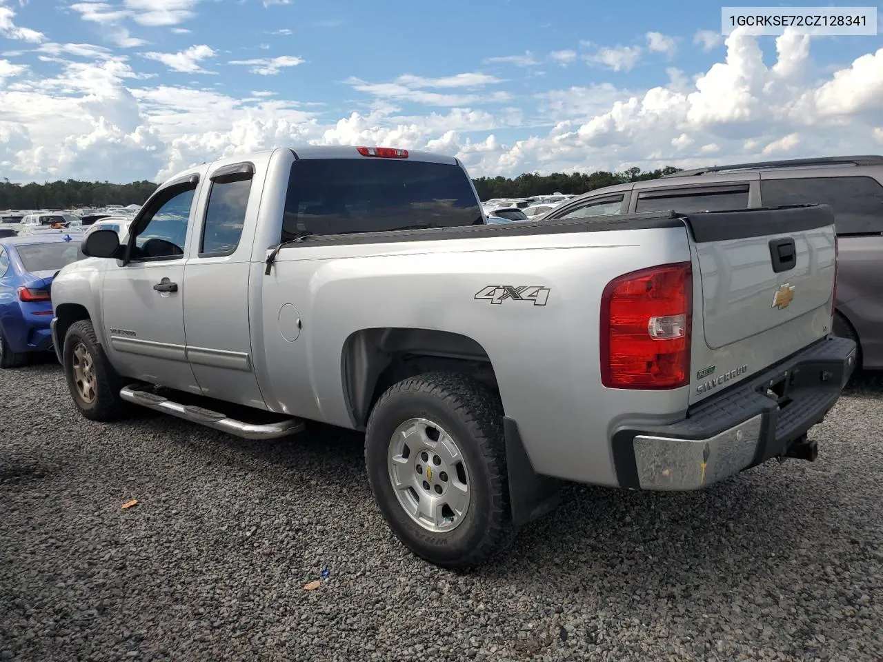 2012 Chevrolet Silverado K1500 Lt VIN: 1GCRKSE72CZ128341 Lot: 74027124