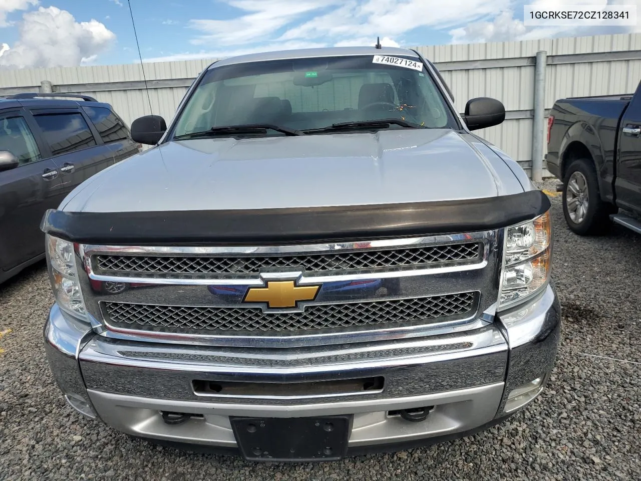 2012 Chevrolet Silverado K1500 Lt VIN: 1GCRKSE72CZ128341 Lot: 74027124