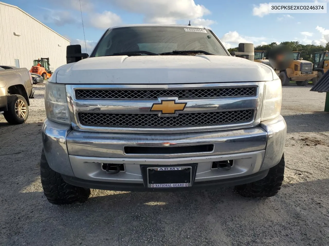 3GCPKSE2XCG246374 2012 Chevrolet Silverado K1500 Lt